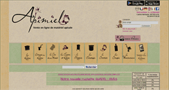 Desktop Screenshot of apimiel.fr