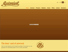 Tablet Screenshot of apimiel.ch